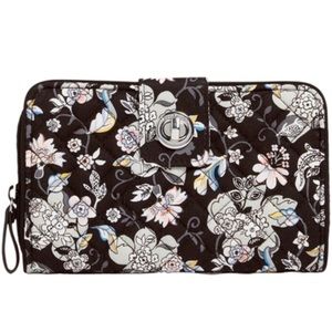 Vera Bradley Turnlock Wallet, Holland Garden